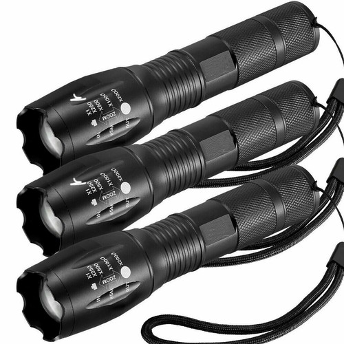 Pack tactical led - 3-pack, flashlight