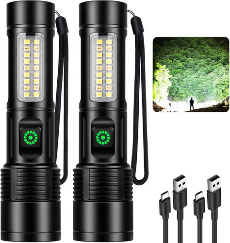 Rechargeable flashlight pack - 2,