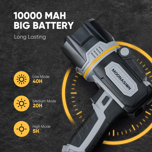Rechargeable spotlight 1000000 - rechargeable,